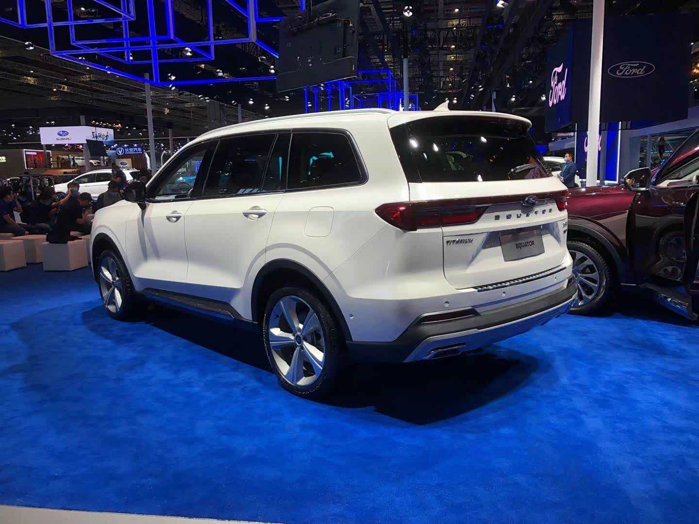 上海车展新车速递江铃福特领裕亮相并上市采用全新设计语言