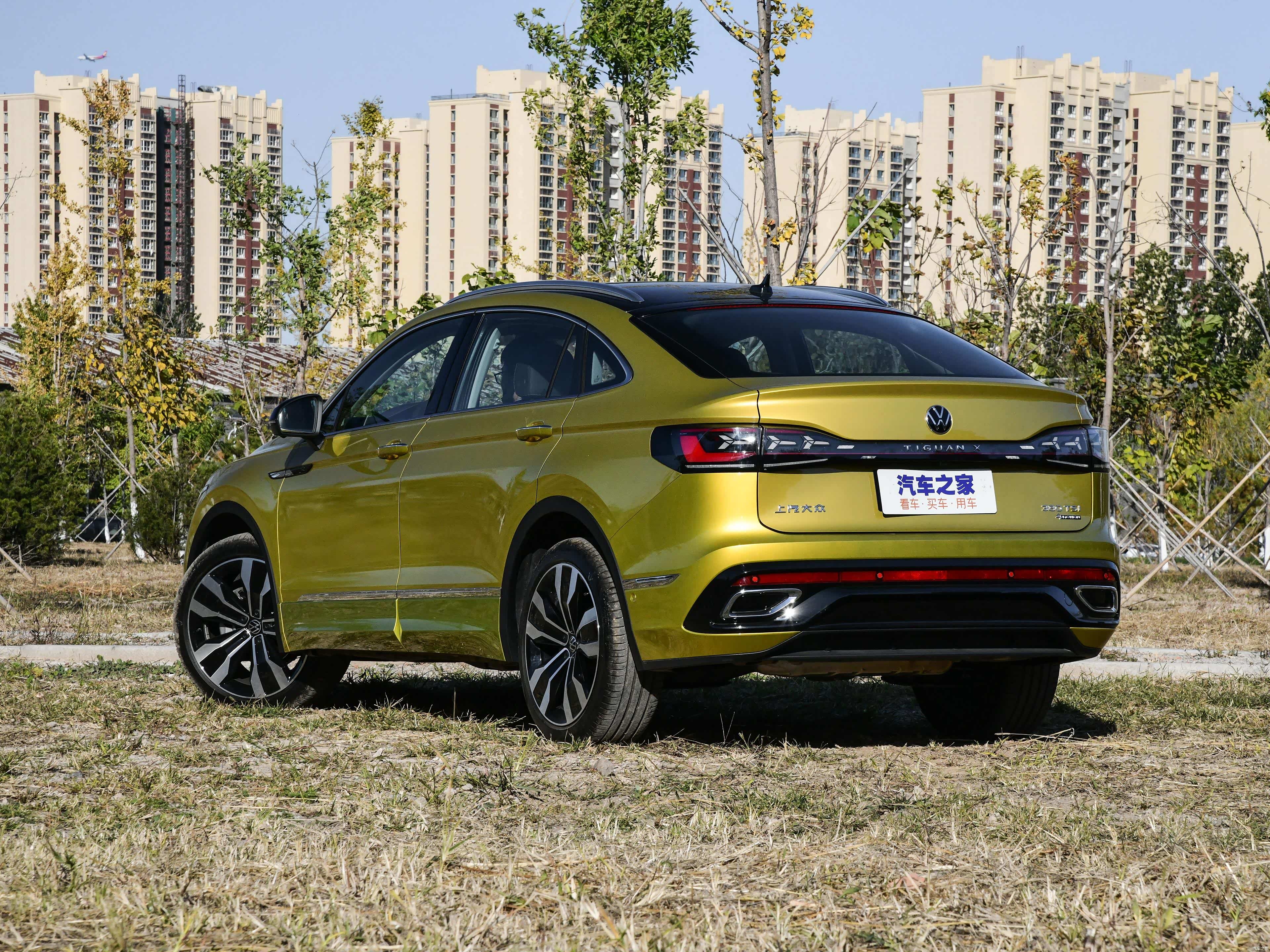 2021款途观x,外观酷似x6,2.0t 7dct,车友:探岳买早了