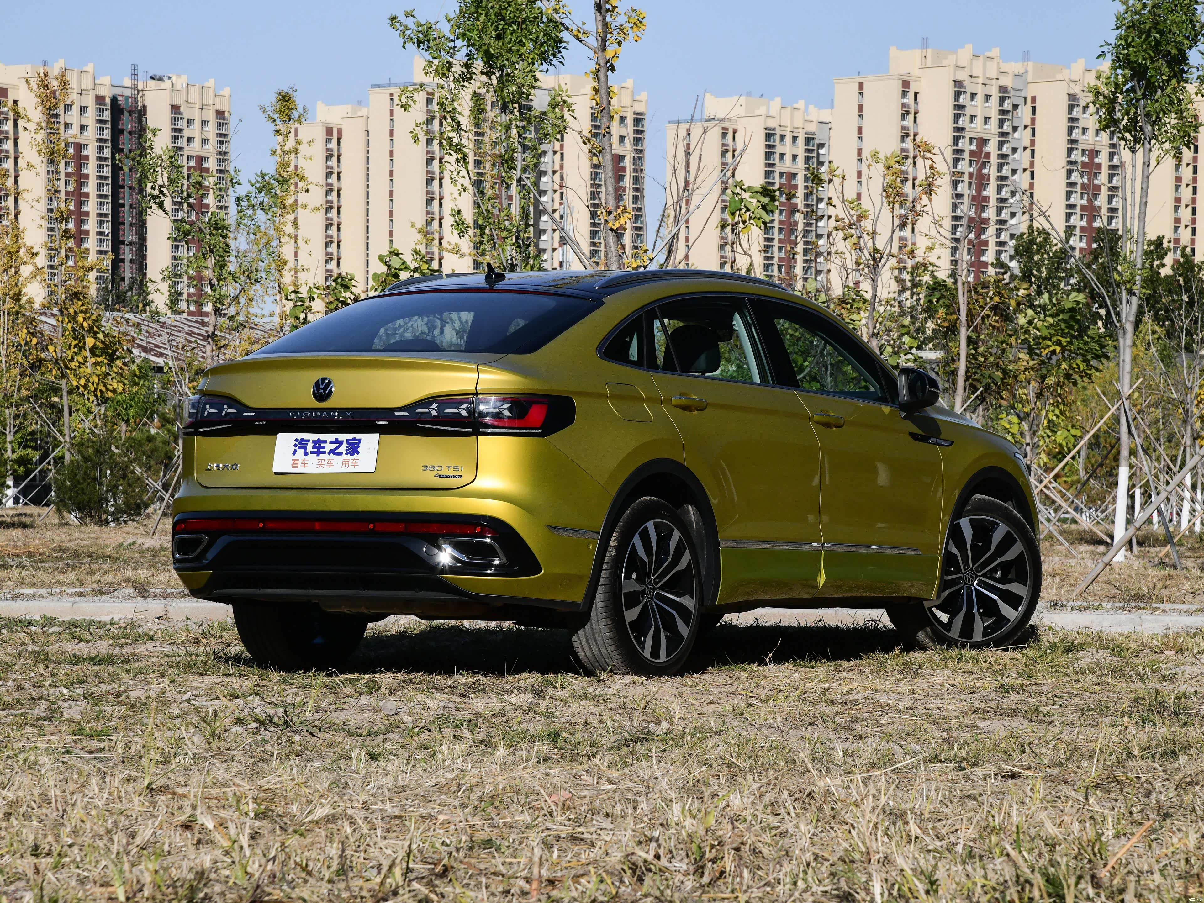 2021款途观x,外观酷似x6,2.0t 7dct,车友:探岳买早了