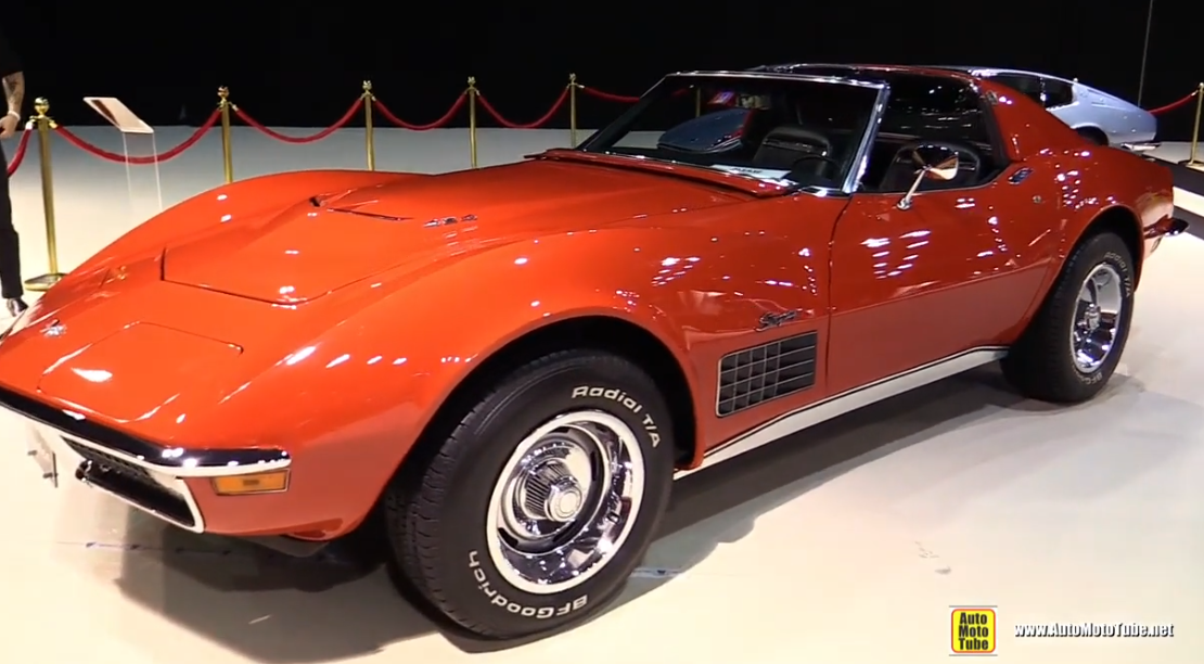 这么经典的跑车非常少见,雪佛兰 科尔维特 c3 ls5 454