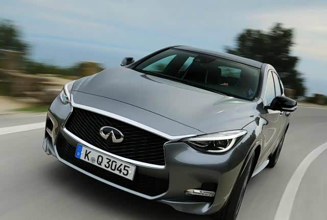"奇瑞王"英菲尼迪qx30,你们那能上牌吗?x2和q2不香吗