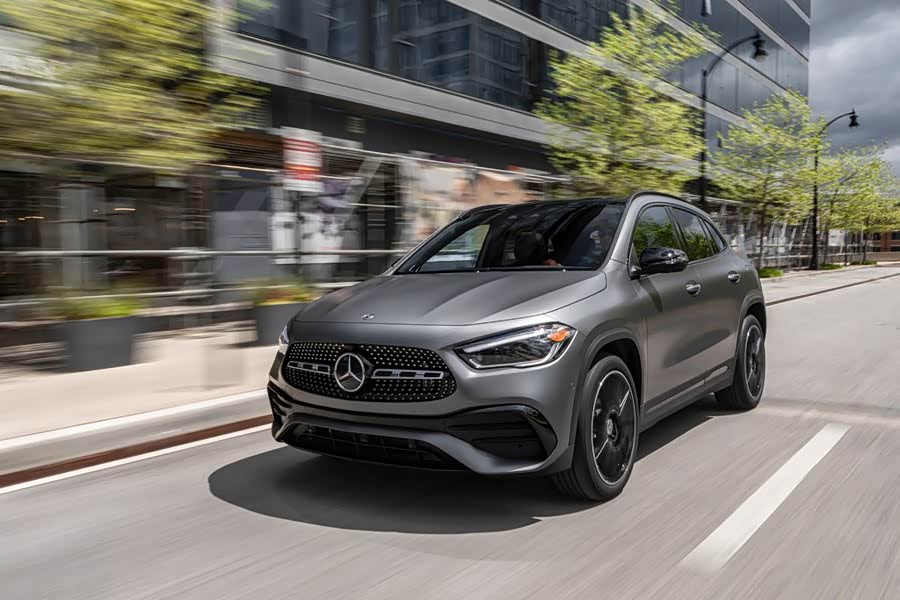 2021款奔驰gla新车实拍曝光 外观内饰升级明显