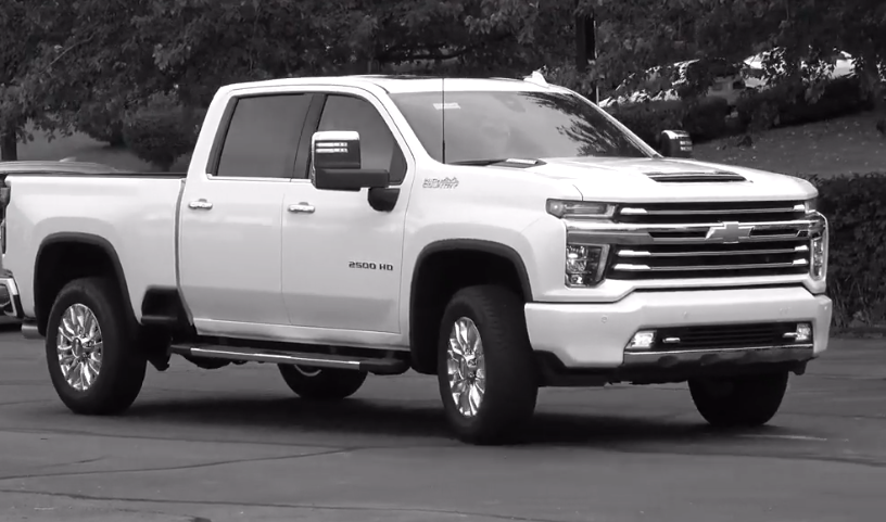 2020款 雪佛兰 silverado 2500 hd,海外皮卡展示