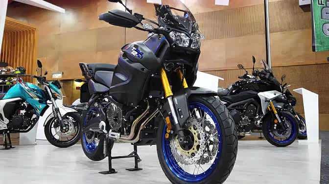 对杠本田非洲双缸,实拍雅马哈超级拉力车xt1200ze