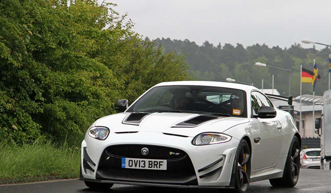 曾经最美最强大的捷豹gt跑车,公路版的赛车,产量罕见,顶级轿跑