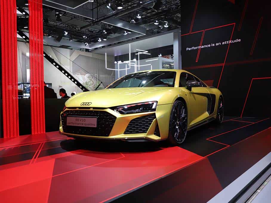 全新奥迪r8正式上市31秒破百全球限量仅10台售229万元起