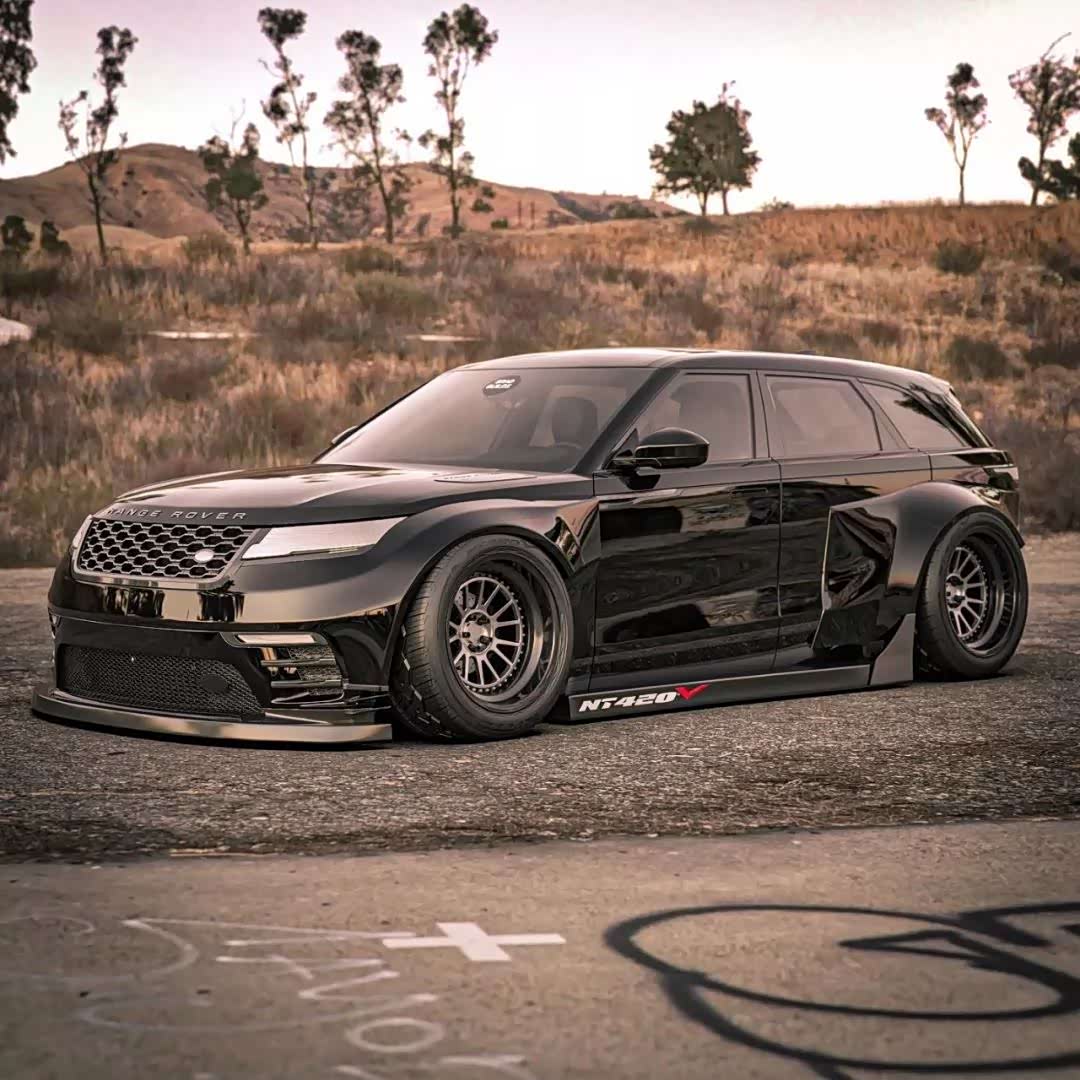 揽胜星脉不务正业改宽体低趴,suv也能玩出瓦罐的感觉