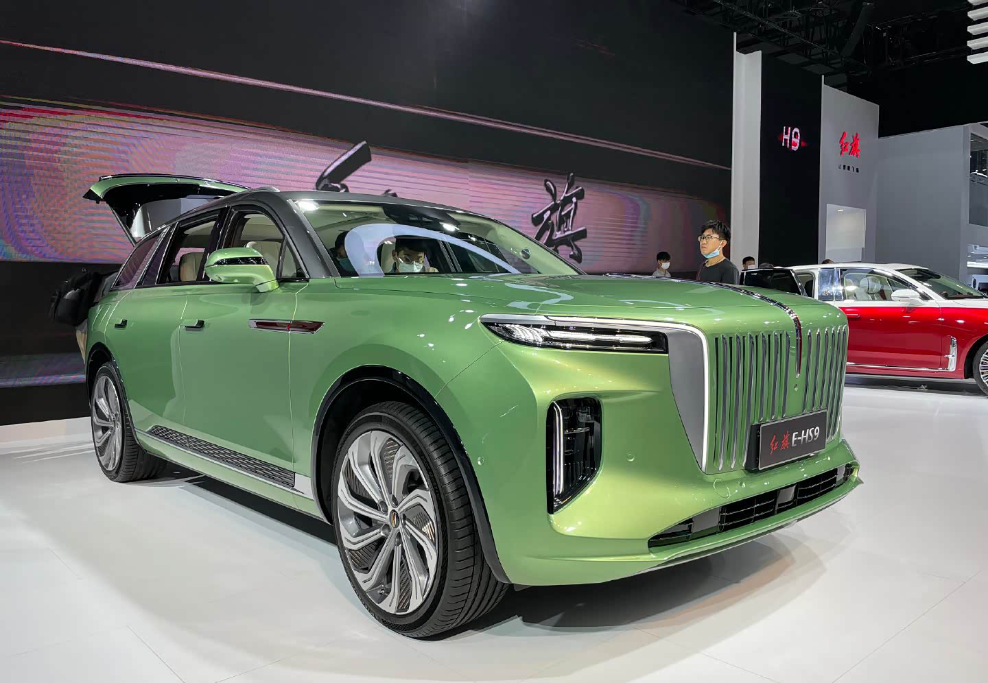 2020年广州车展:红旗e-hs9实车亮相 又飒又酷又有型_车家号_发现车
