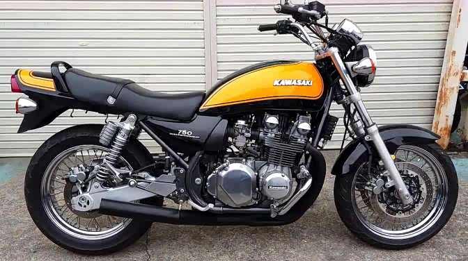 川崎西风750,一代神车,四缸引擎,来听听声浪如何!