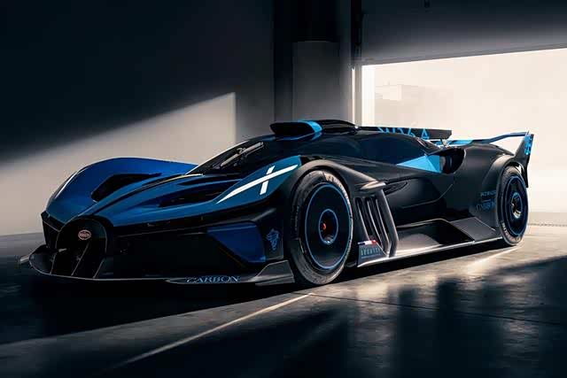 布加迪bolide加入"黑科技",史上最强超跑诞生