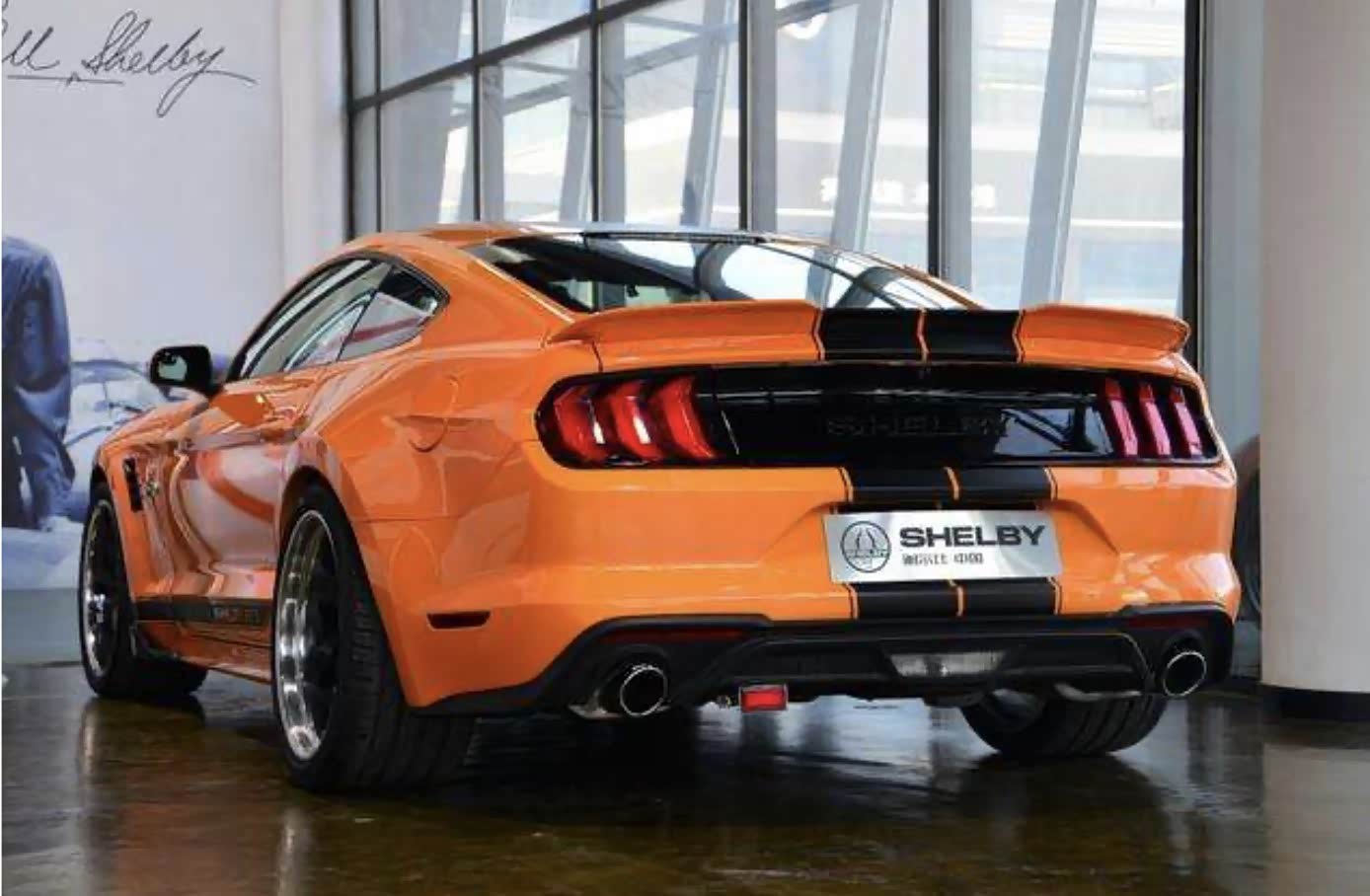 可能是谢尔比离我们最近的一次 shelby gte宽体版了解一下