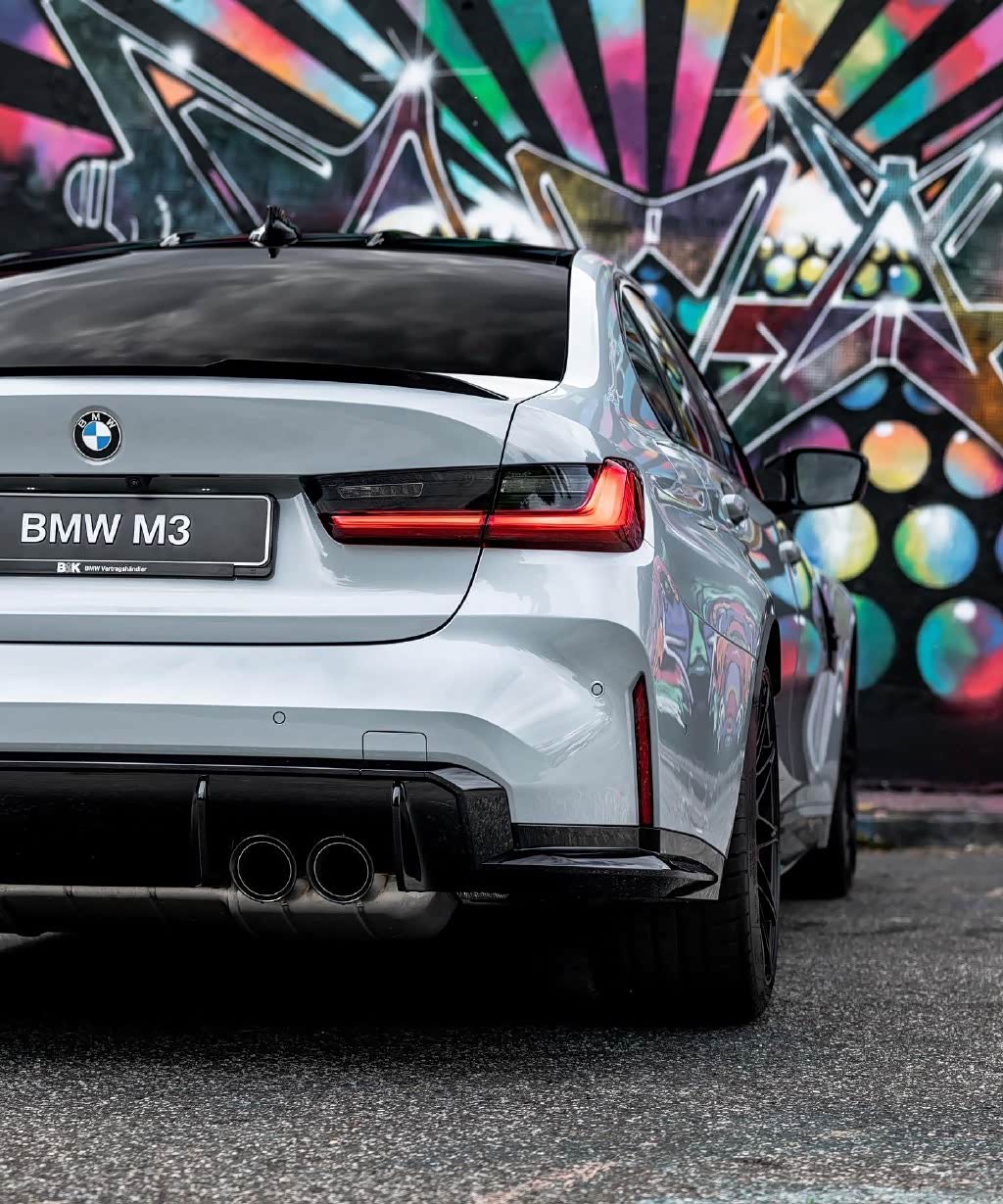 外观帅气 很有性能范 宝马m3雷霆版 水泥灰涂装真香