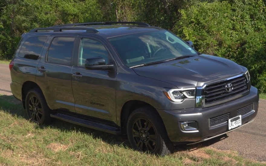 外观展示评测,丰田 sequoia 运动版