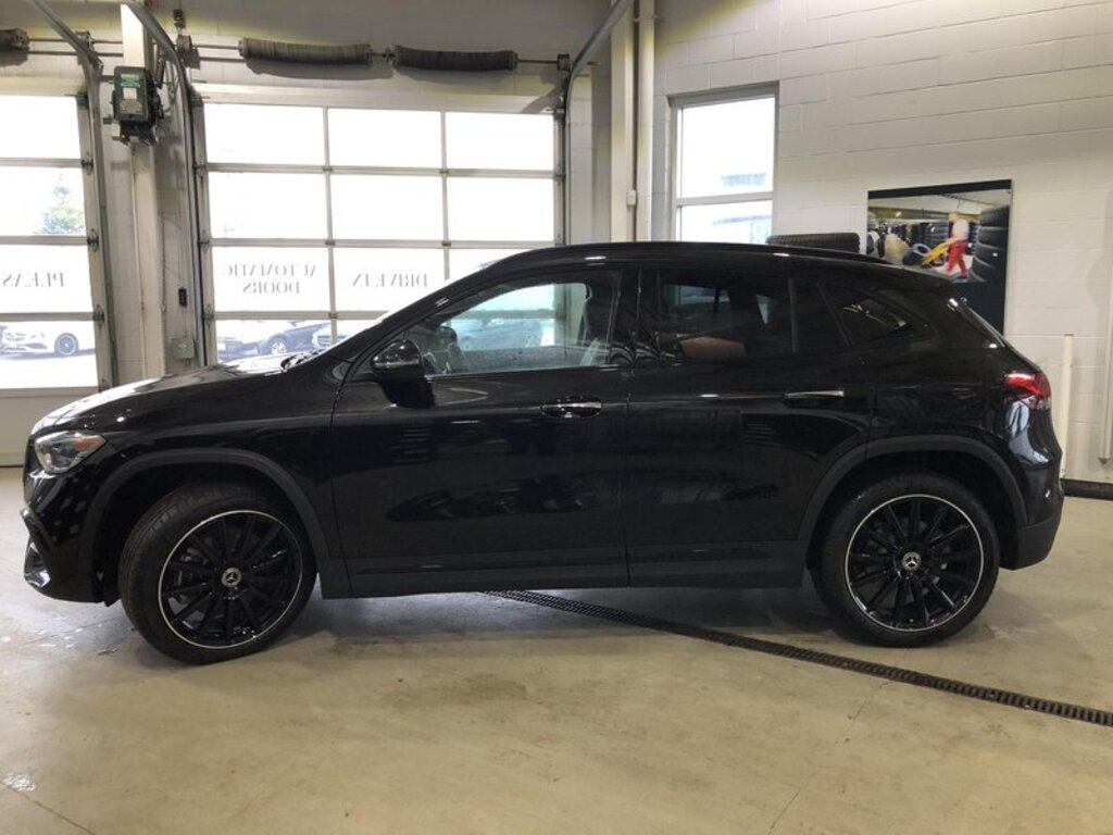 新款奔驰gla,黑武士,开着气派有面子,真香