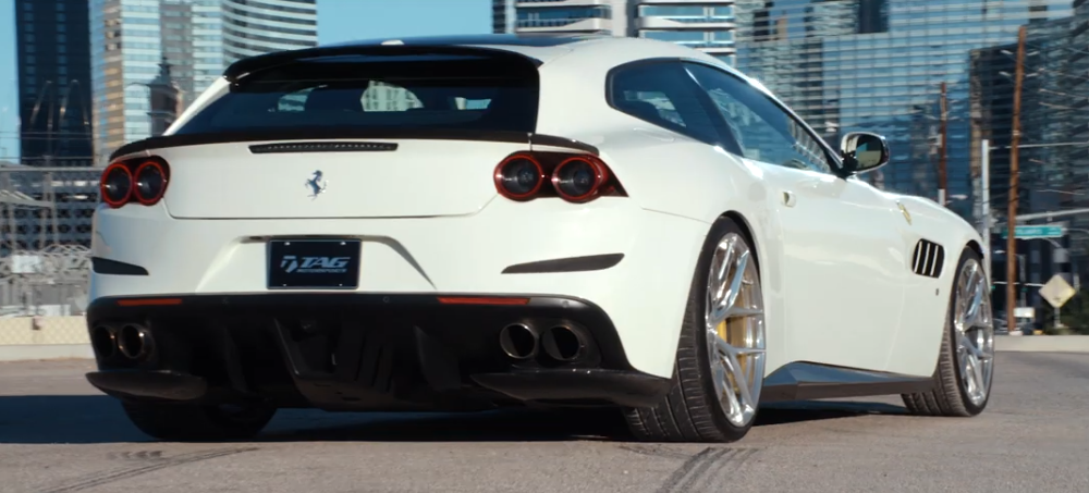 法拉利gtc4lusso,最美轿跑两厢车,这才是钢炮儿