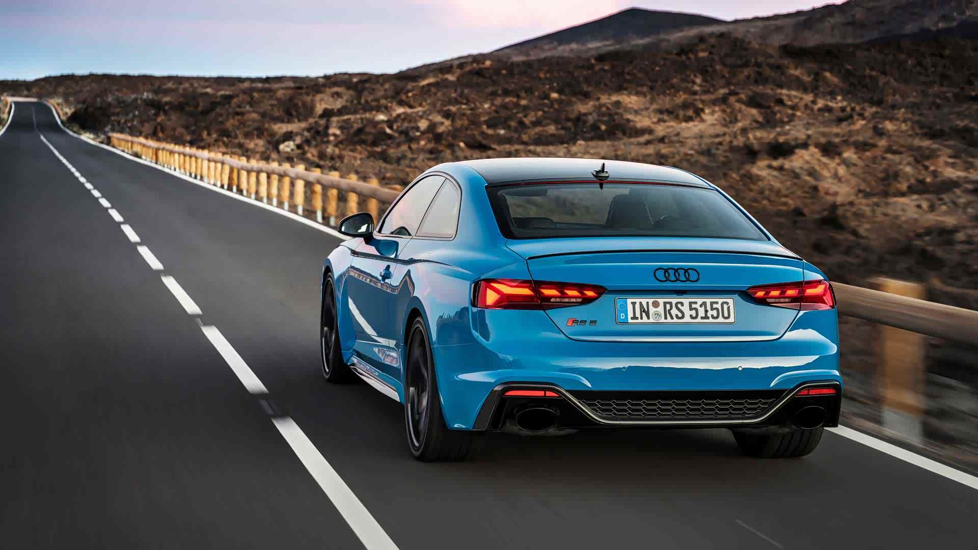 奥迪新款rs 5 coupe 搭2.9t发动机 颜值大涨 给一个不买它的理由