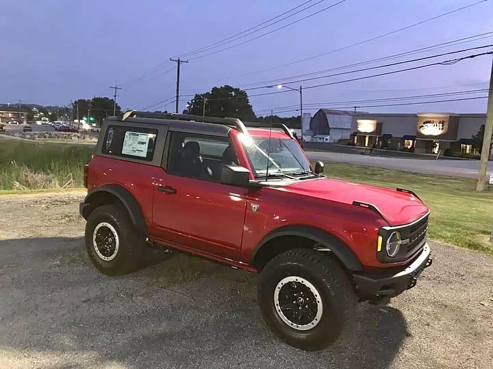 动力强劲外观硬派 三门版本 全新福特bronco实车