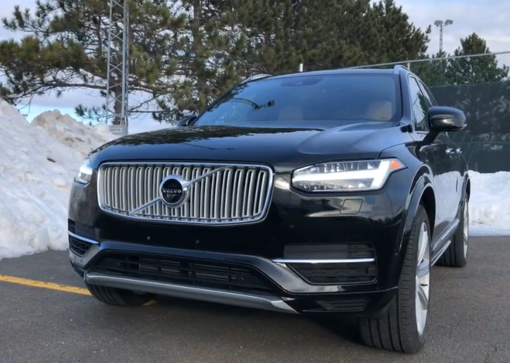 外观展示评测,2019款 沃尔沃 xc90 t8