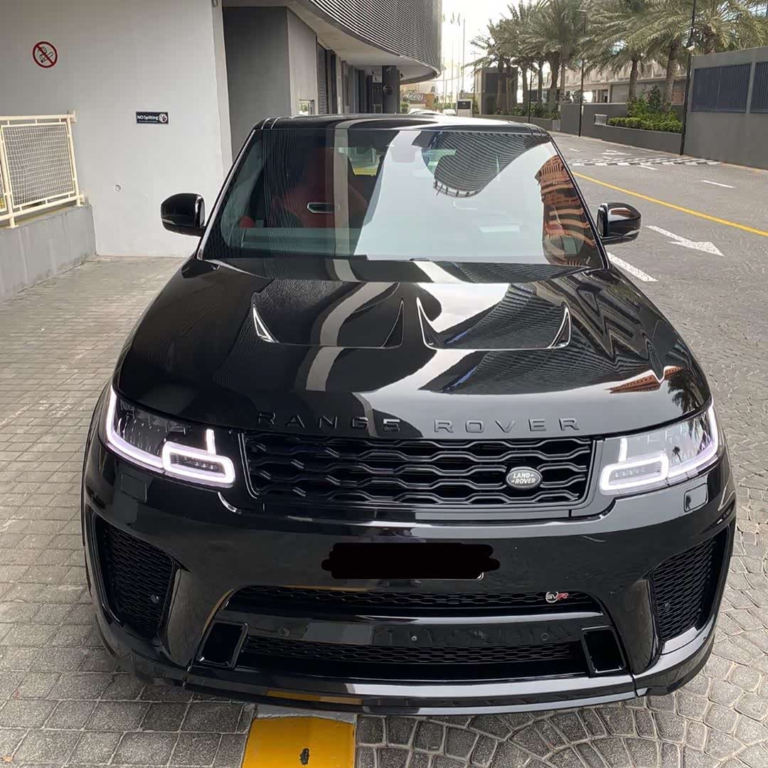 新款路虎揽胜运动版svr实车 硬核外观比霸道更嚣张