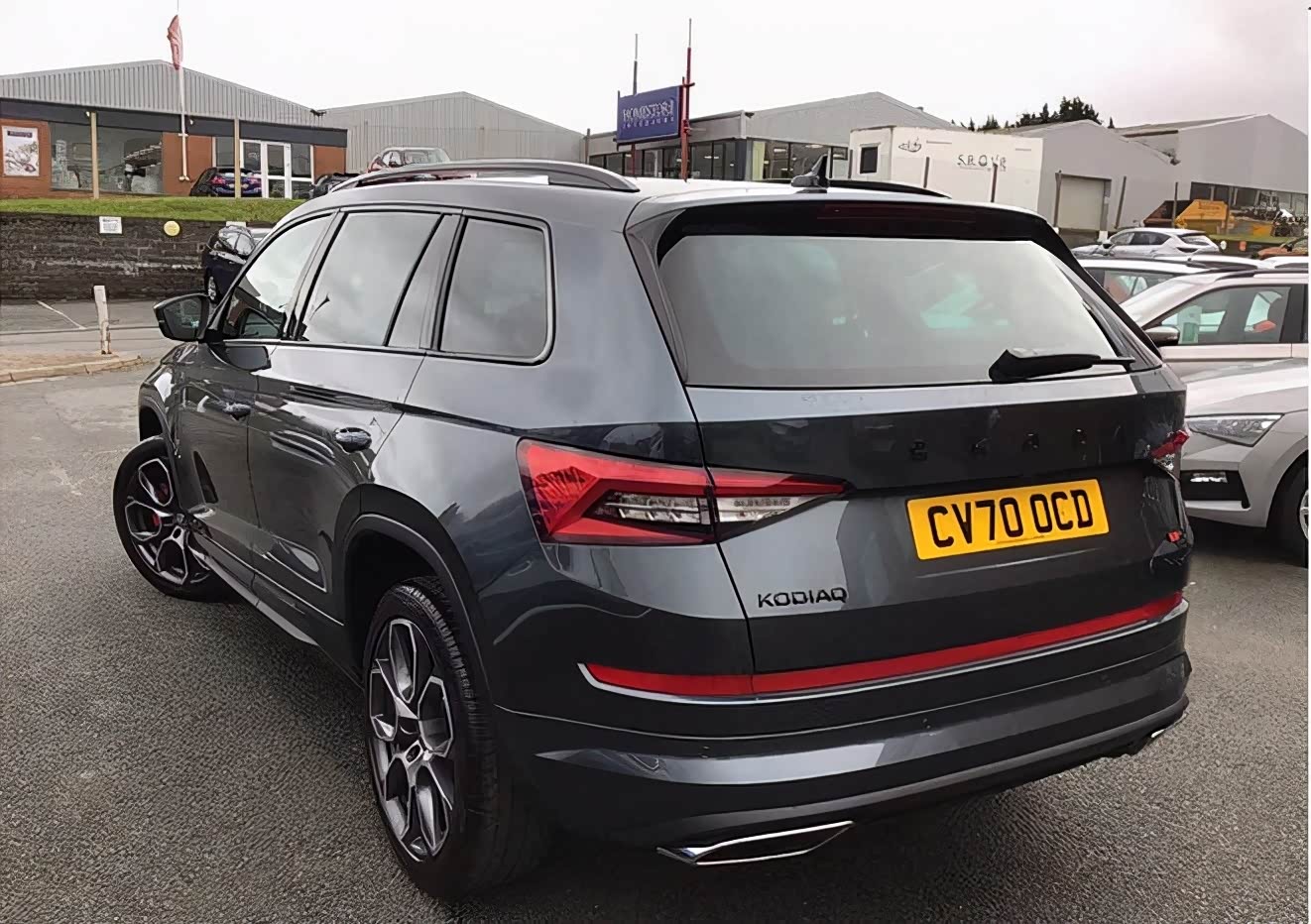 全新斯柯达柯迪亚克rs海外实拍曝光 搭载2.0t高功率发动机