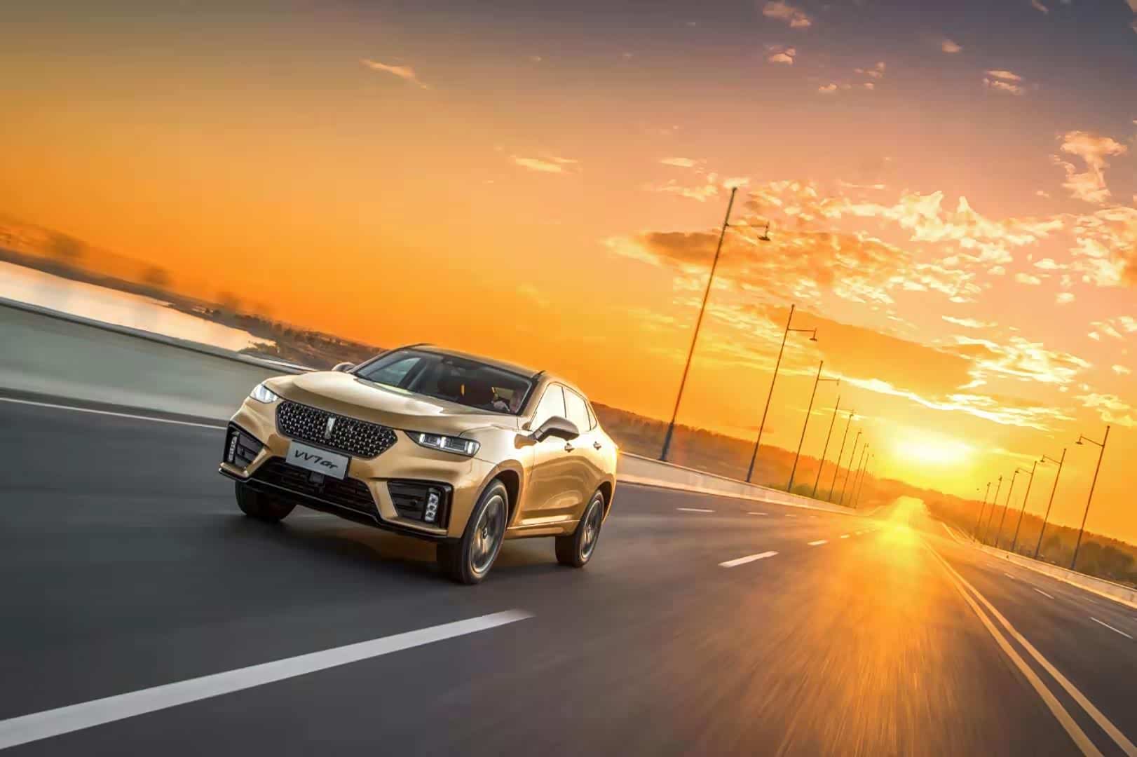 高端出行wey来见证 vv7家族空降冰城