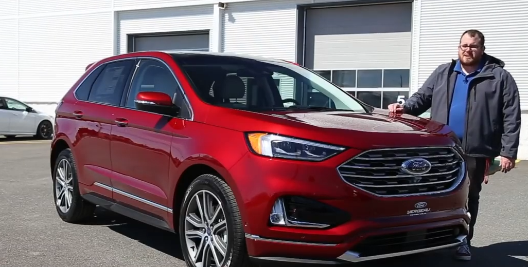 外媒介绍2019款 ford edge titanium