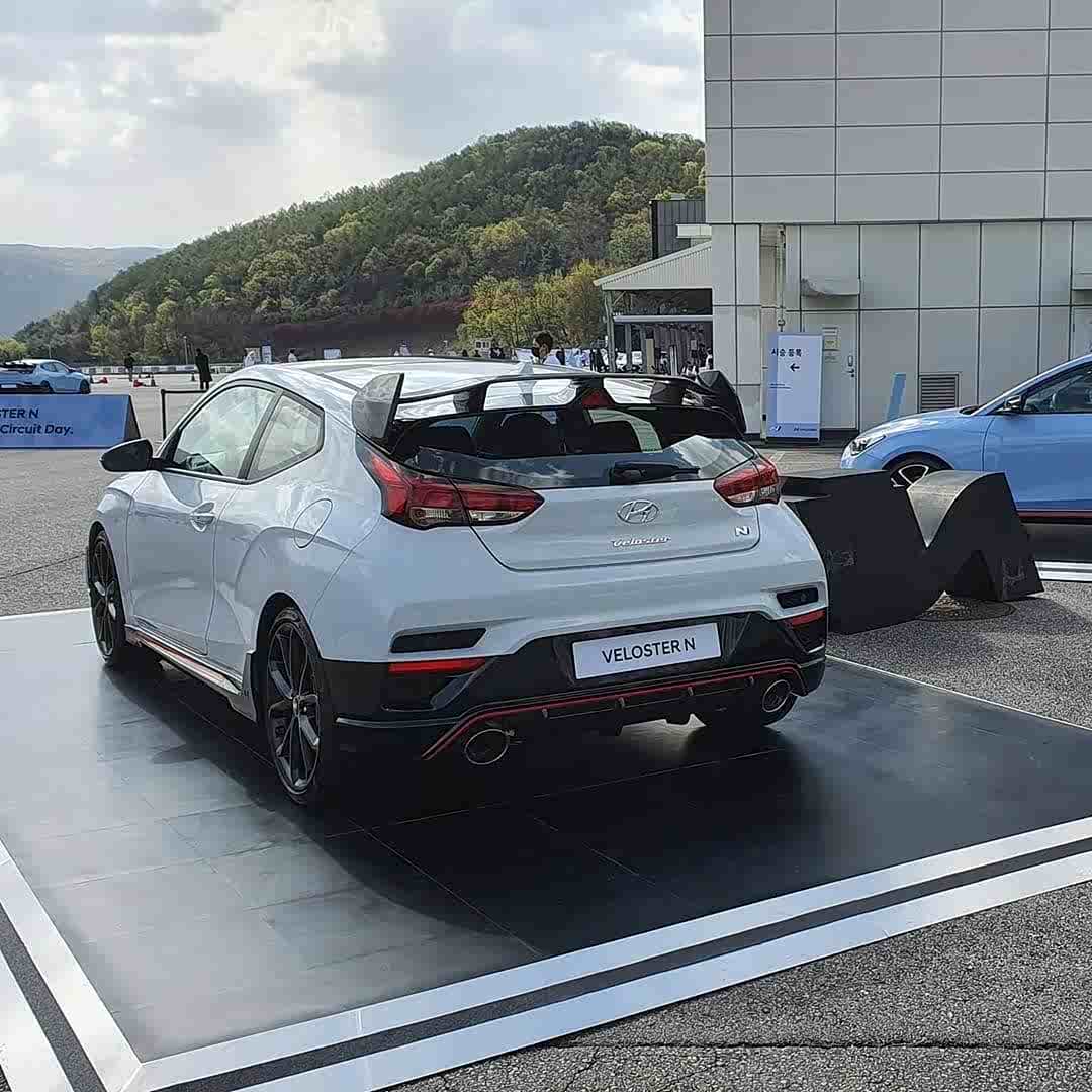 动感十足 新款现代veloster飞思 n实车