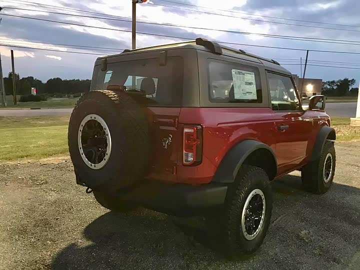 动力强劲外观硬派 三门版本 全新福特bronco实车