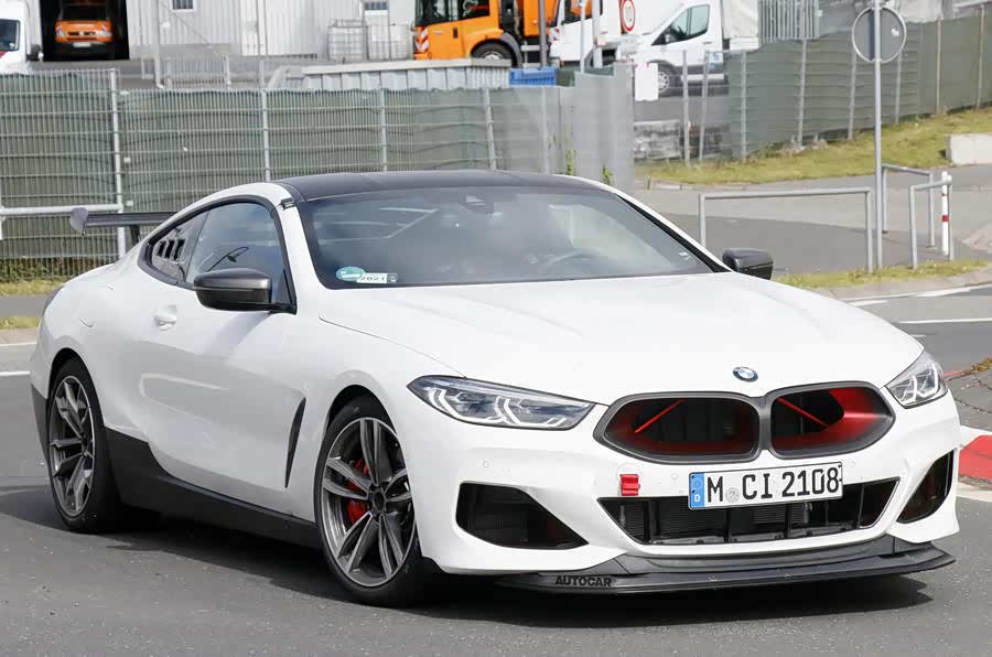 宝马正在纽伯格林赛道对m8 performance进行最后的性能测试