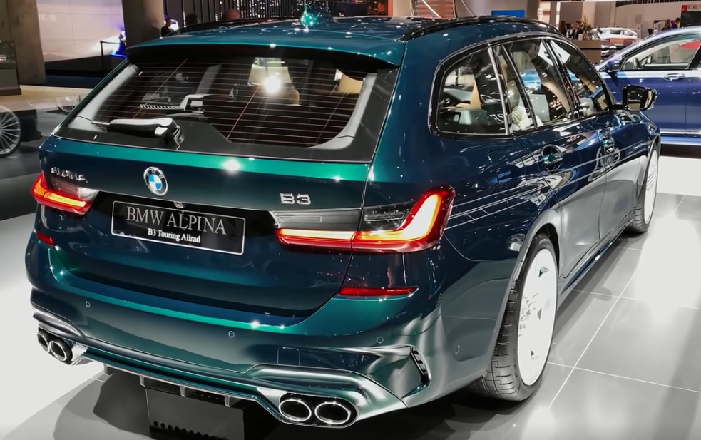 2020款宝马 alpina b3,运动时尚,看完令人耳目一新