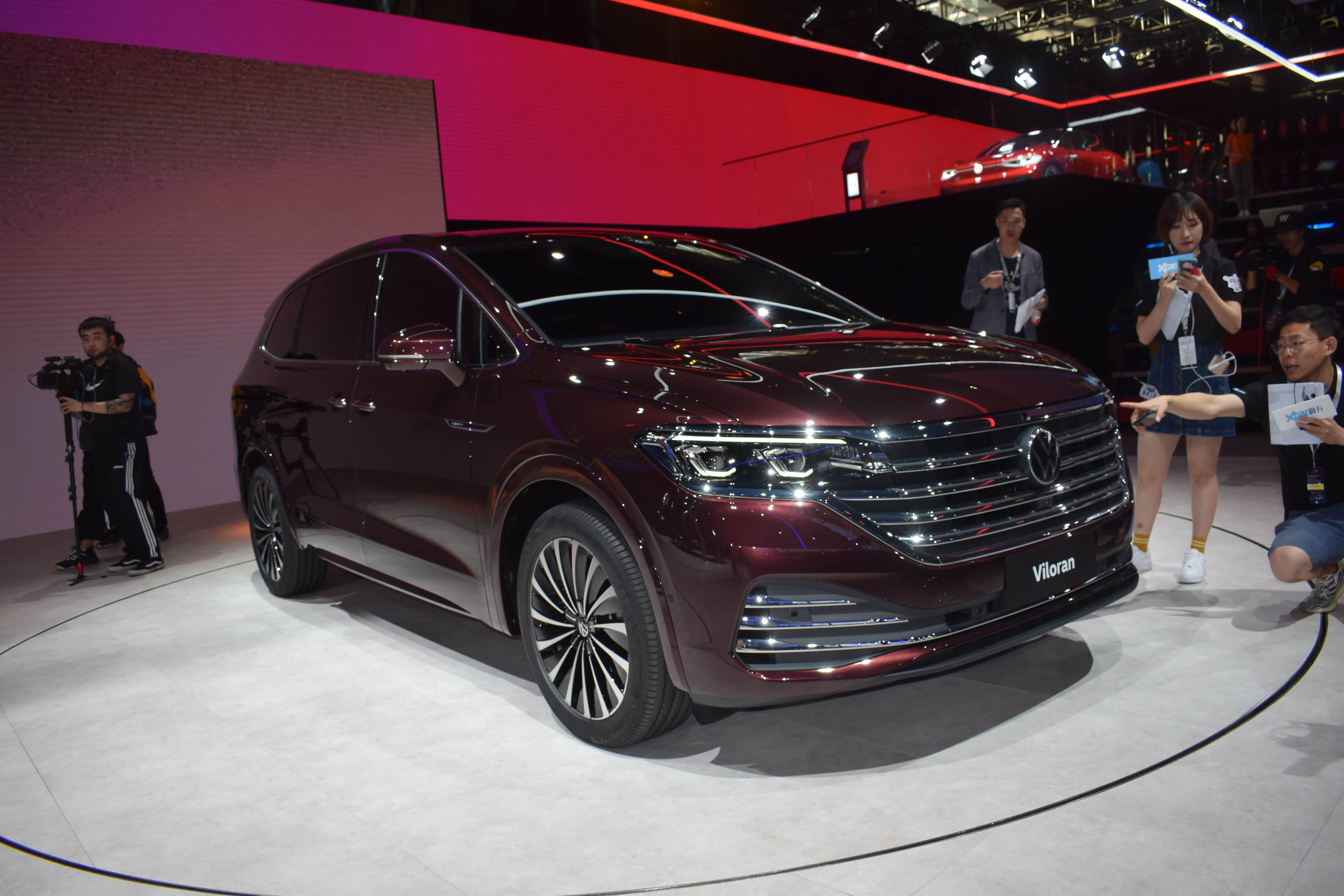 2019广州车展,大众全新mpv——viloran正式亮相,外观大气,稳重