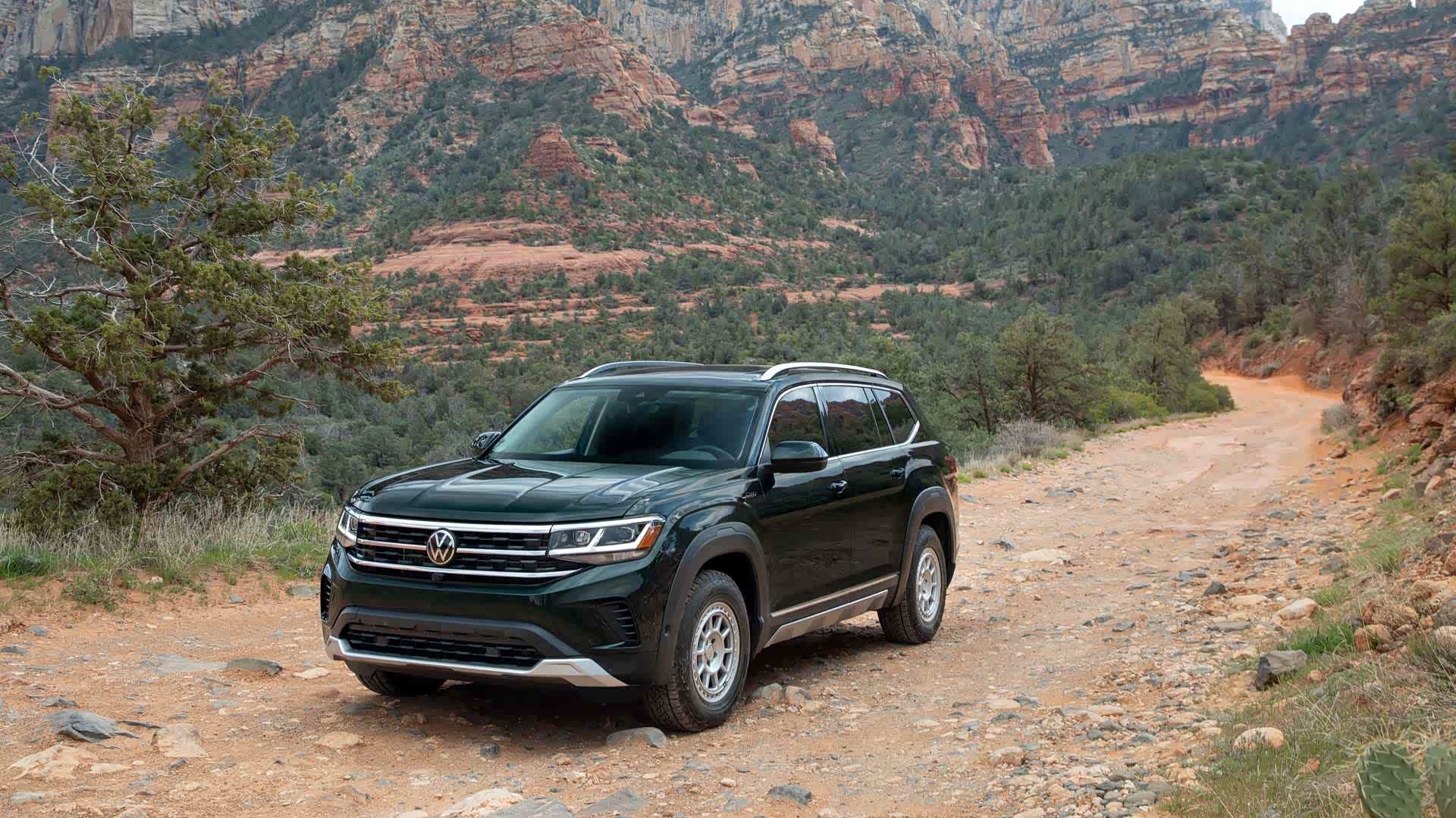 所有的亮点都在轮胎上了 大众途昂越野版上市