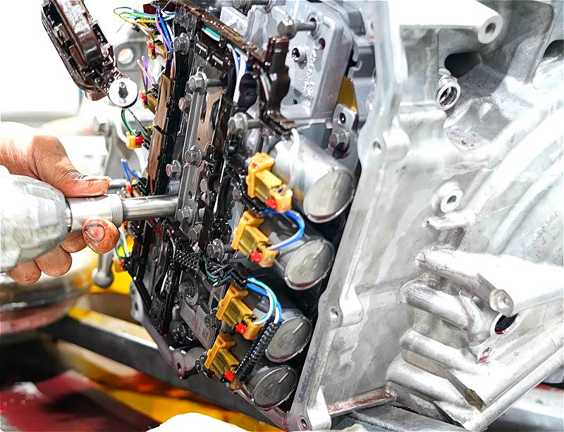 上海维修,别克君威9at变速箱故障总结