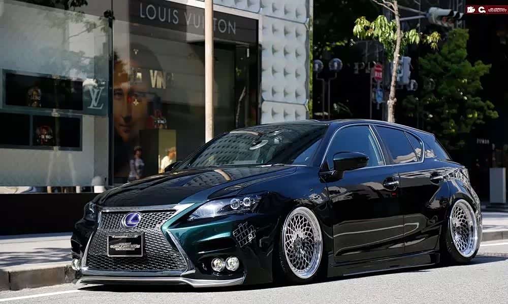 省油又好开改装又很帅雷克萨斯ct200h改装欣赏