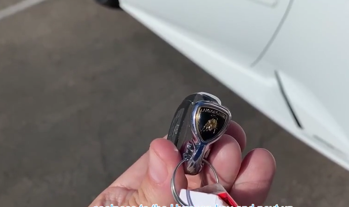 2020款 兰博基尼 huracan 车钥匙展示!