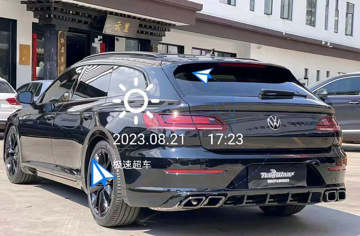 “黑武士”大众CC猎装版来了,标配四排气,全新运动套件更炫酷_车家号_发现车生活_汽车之家