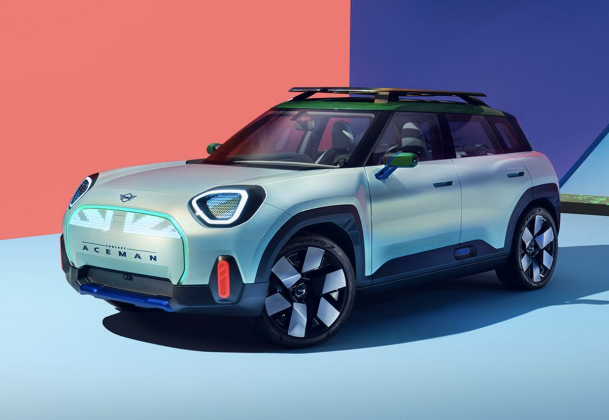 MINI Concept Aceman官图:这才叫高颜值的纯电小车?_车家号_发现车生活_汽车之家