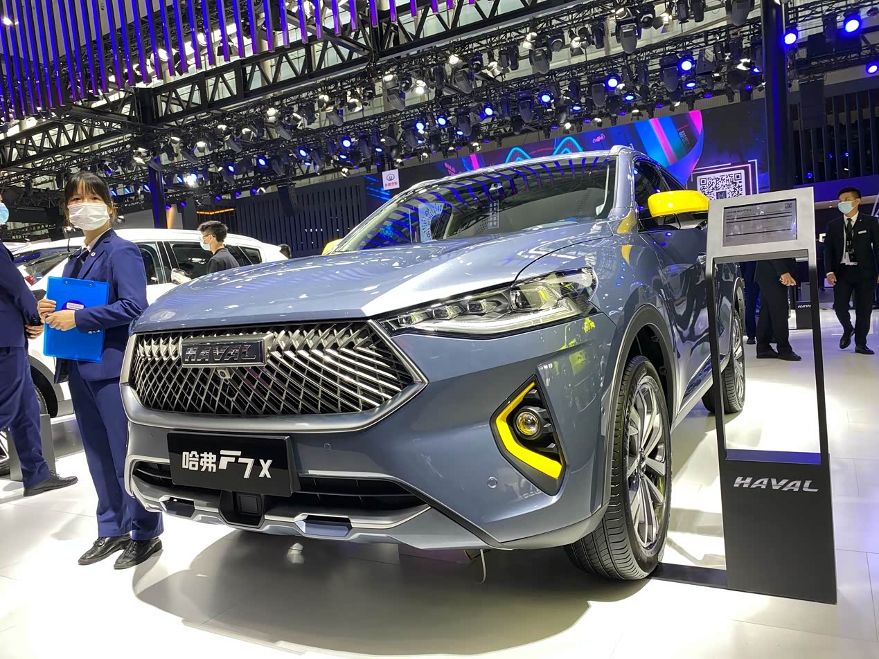 娱乐系统大踏步升级 哈弗f7/f7x系列亮相广州车展