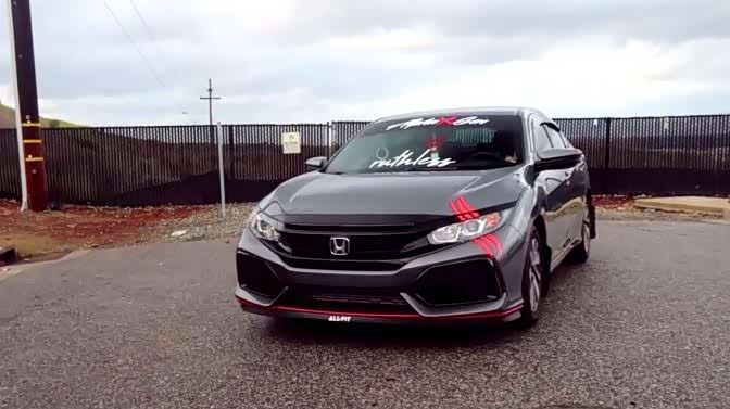 钢炮态度,本田思域hatchback改装