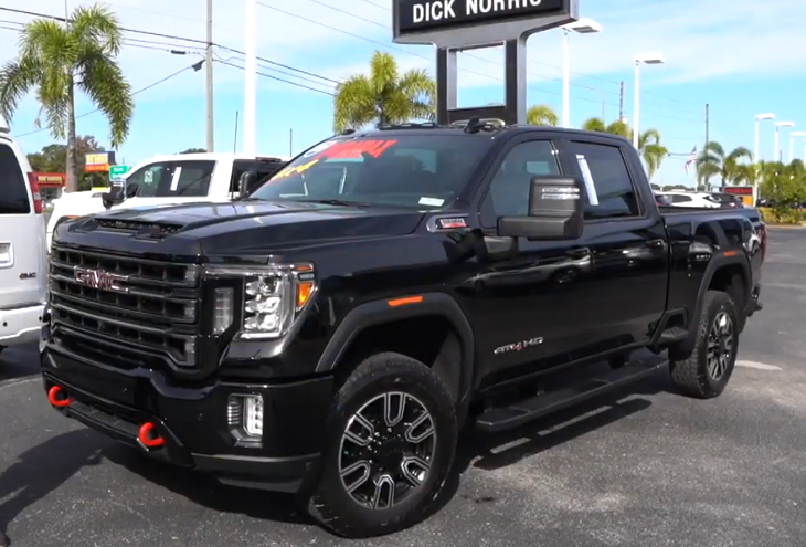 2020款 gmc sierra 2500hd at4,海外皮卡介绍分析