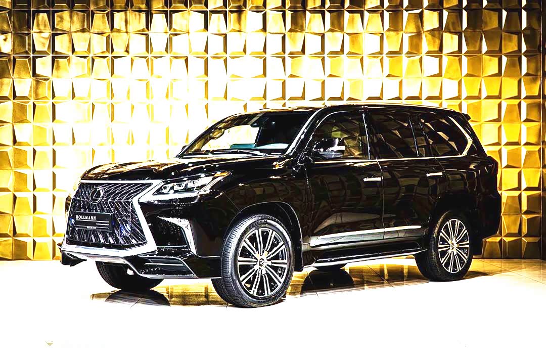 雷克萨斯lx防弹版实拍,土豪专属,搭载5.7l的v8发动机