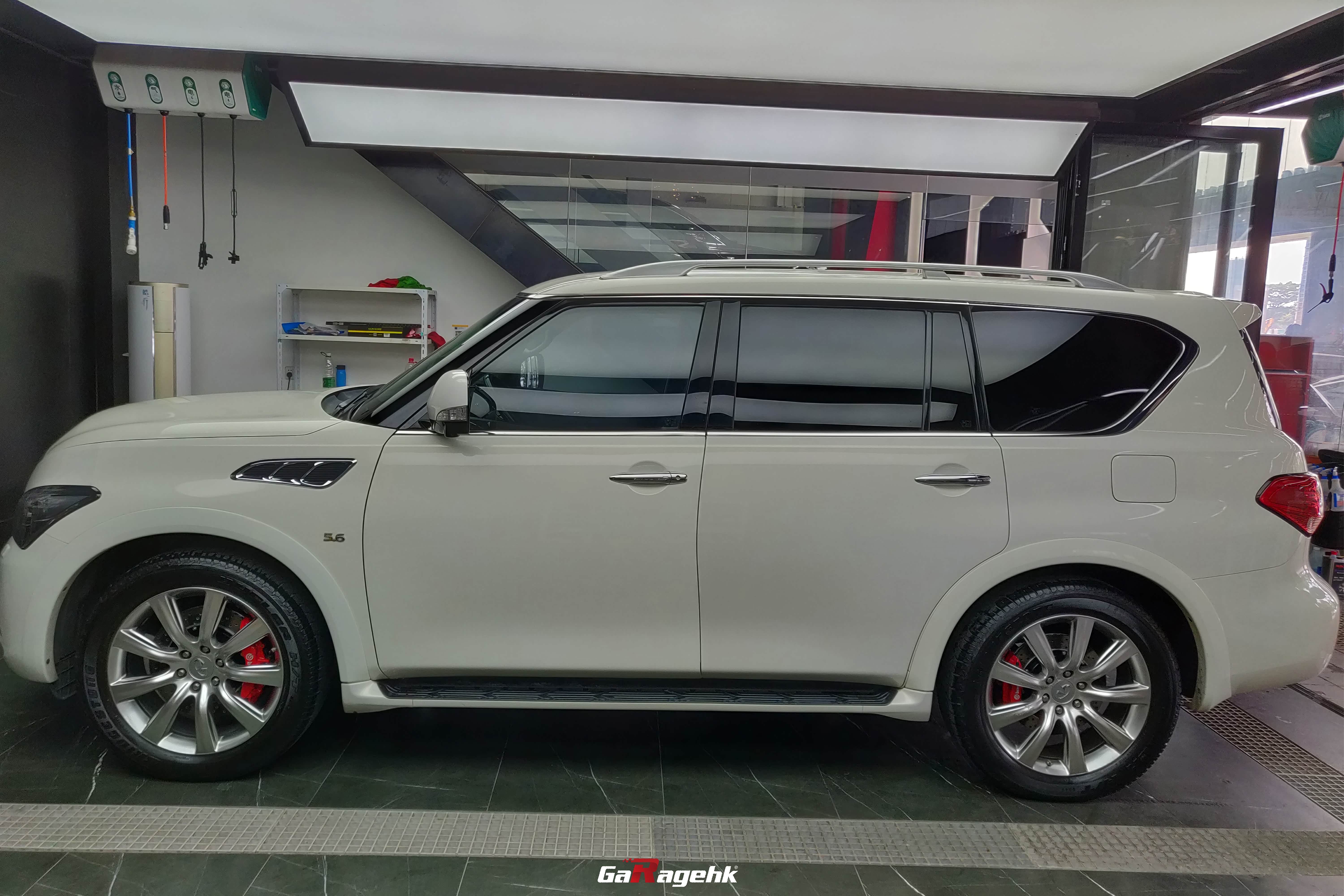 简与美!英菲尼迪qx56改装brembo刹车套件