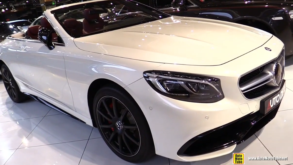 海外跑车欣赏,梅赛德斯 奔驰 amg s63 cabriolet