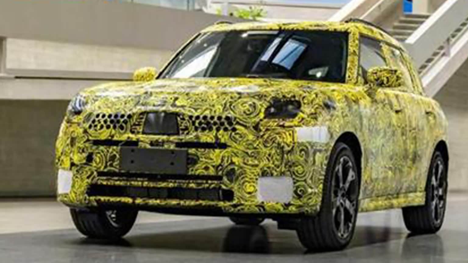 新增混动车型 全新MINI COUNTRYMAN谍照_车家号_发现车生活_汽车之家