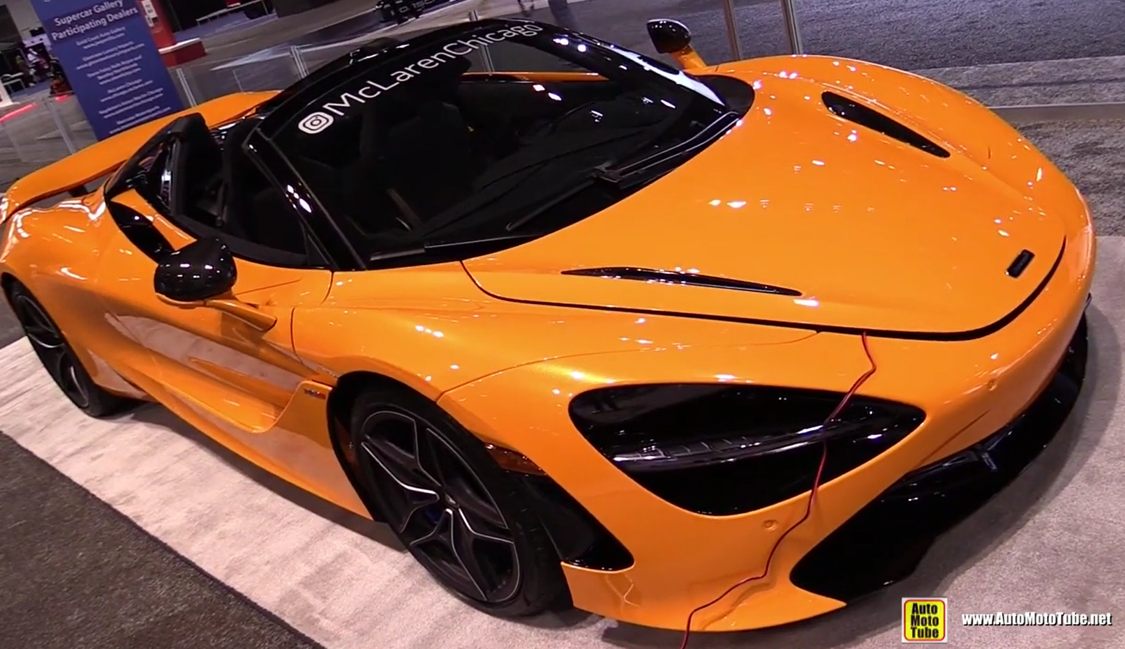 这样的超跑你喜欢吗?2020款 迈凯伦 720s spider 实拍展示