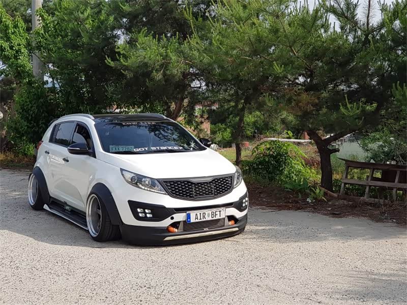 不走寻常路 起亚智跑改装气动避震悬挂降低车身姿态效果_车家号_发现