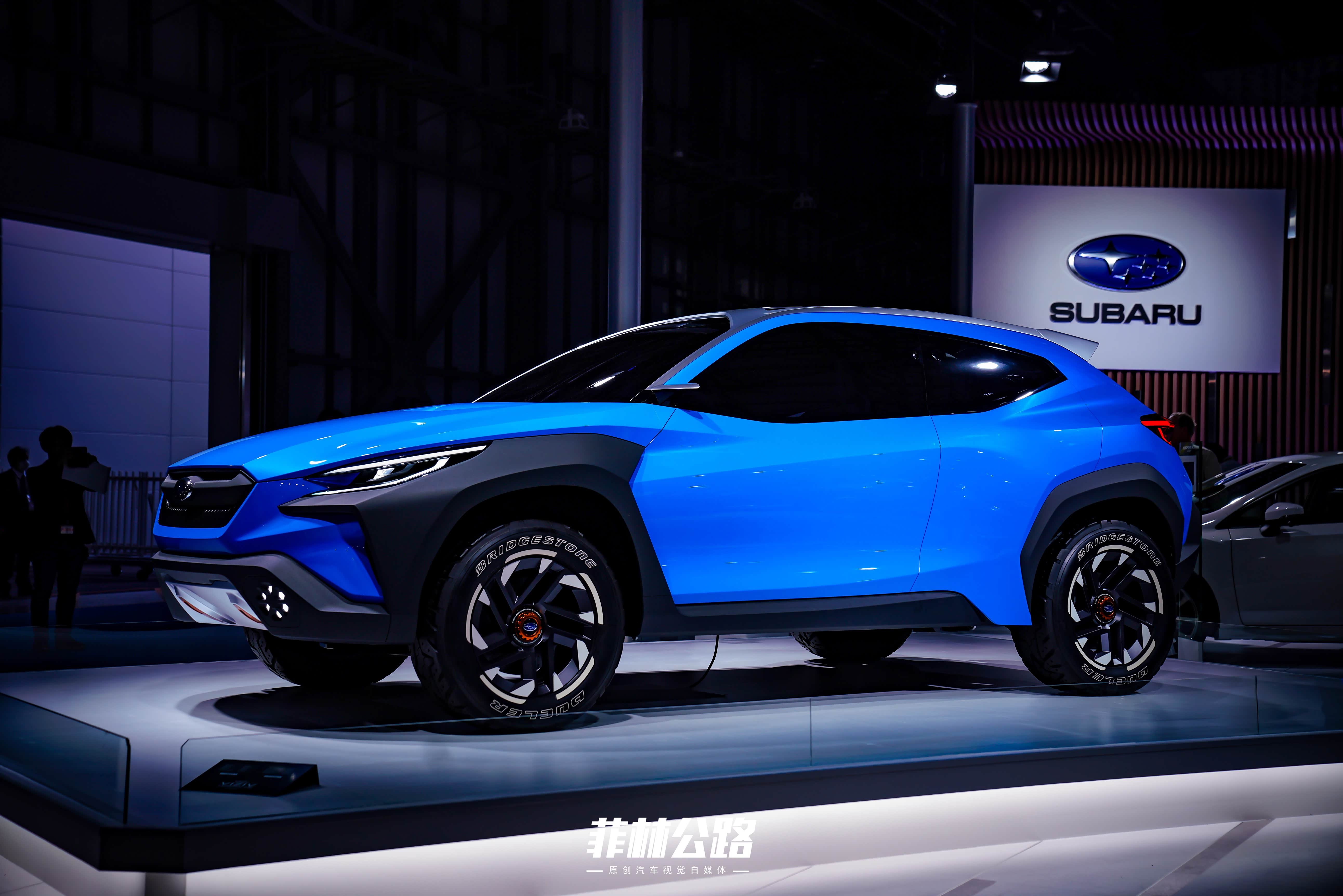 新车实拍#【菲林公路2019东京车展报道 斯巴鲁viziv概念越野车】