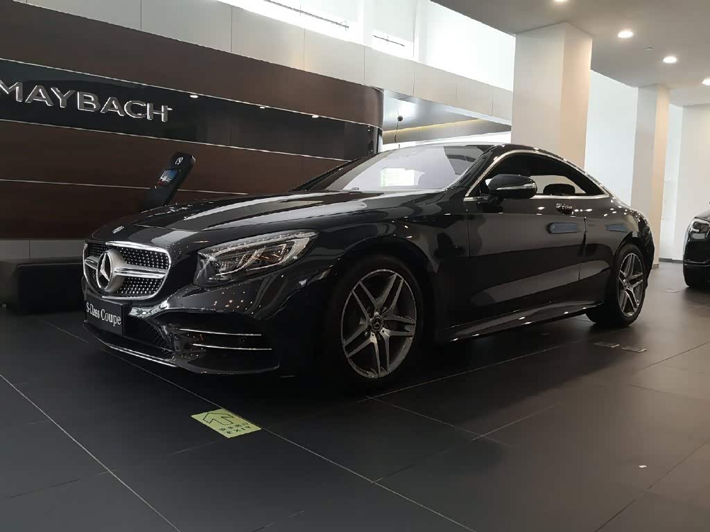 精致的运动风格 奔驰s450 coupe实车!