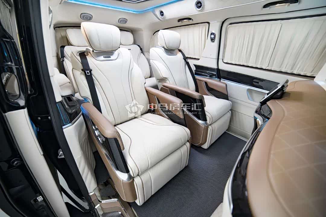 全新一代奔驰v260保姆车，9AT+空气悬挂，航空七座，比埃尔法霸气_车家号_发现车生活_汽车之家