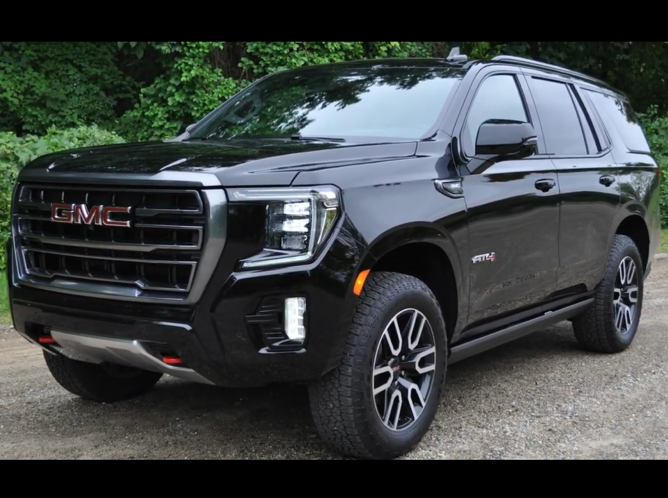 2021款 gmc yukon,the rugged design